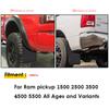 Για Dodge Ram pickup 1500 2500 3500 4500 5500 SRT-10 4x4 DRW Rumble Bee Λασπωτήρες Λασπωτήρες Προφυλακτήρες Λάσπης Φτερά Φτερούγες