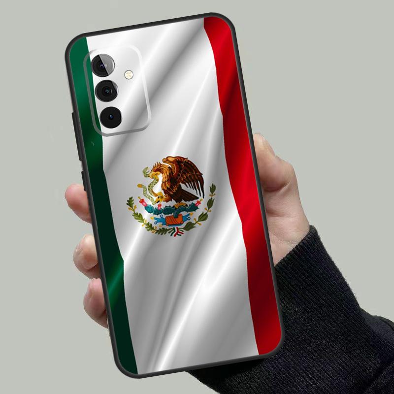 Mexico Mexican Flag Case For Samsung Galaxy A33 A53 A13 A23 A17 A06 A16 A56 A36 A54 A34 A14 A52 A32 A15 A35 A55