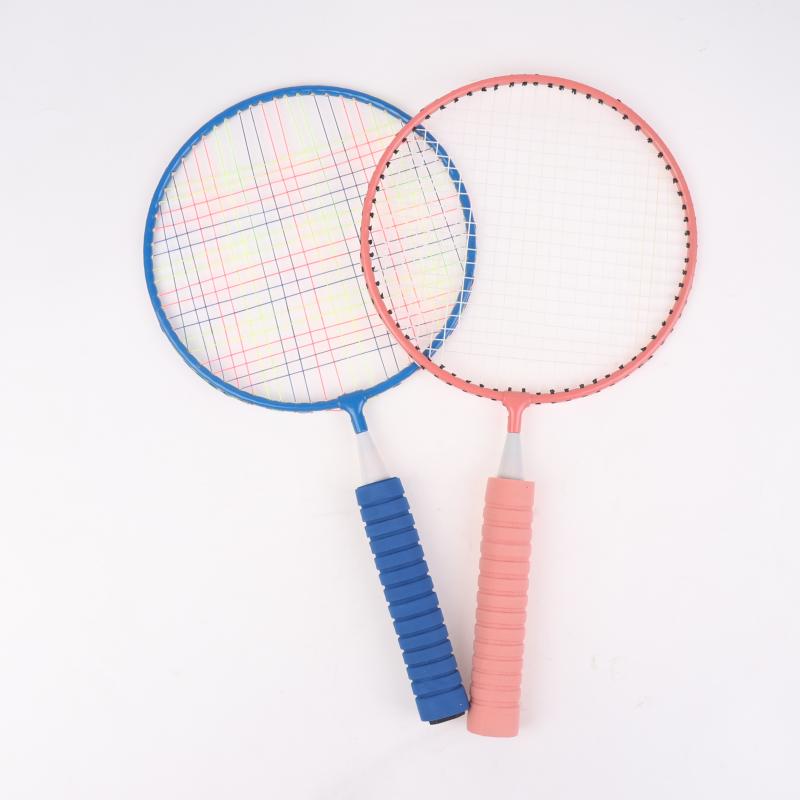 Lehké badmintonové rakety pro děti Rodinná hra Hračka Sada dvou raket Dodává se s přepravním batohem Dětské sportovní vybavení