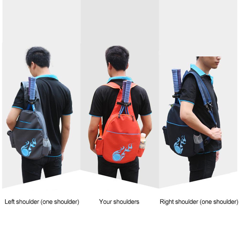 Tennis Bag Tennis Backpack for Women Men Hold 2 Tennis Rackets Portable for Outdoor Sports
