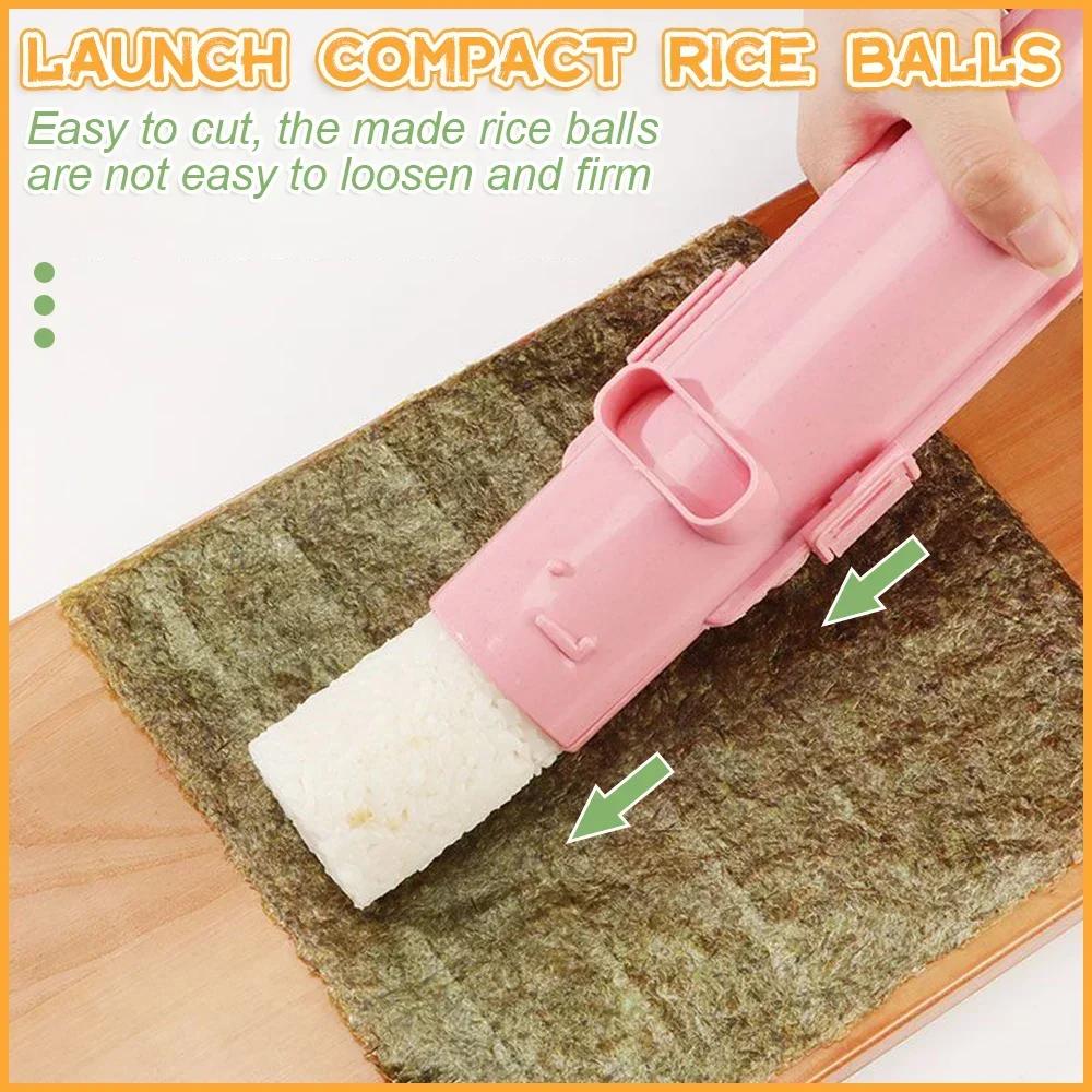 Quick Sushi Maker Japanese Roller Rice Mold Bazooka DIY Vegetable Meat Rolling Tool Sushi Making Machine Kitchen Gadgets Tools
