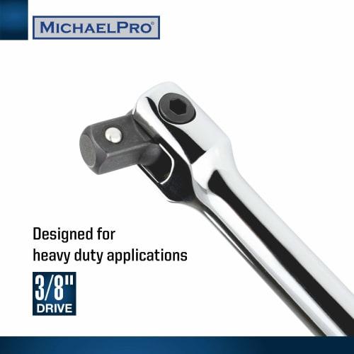 MichaelPro MP007001 3/8" Drive Flex Handle/Breaker Bar for Extra Torque