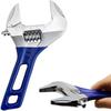 Large Opening Adjustable Wrench Multi-Function Bathroom Wrench Universal Spanner  Repair Tool