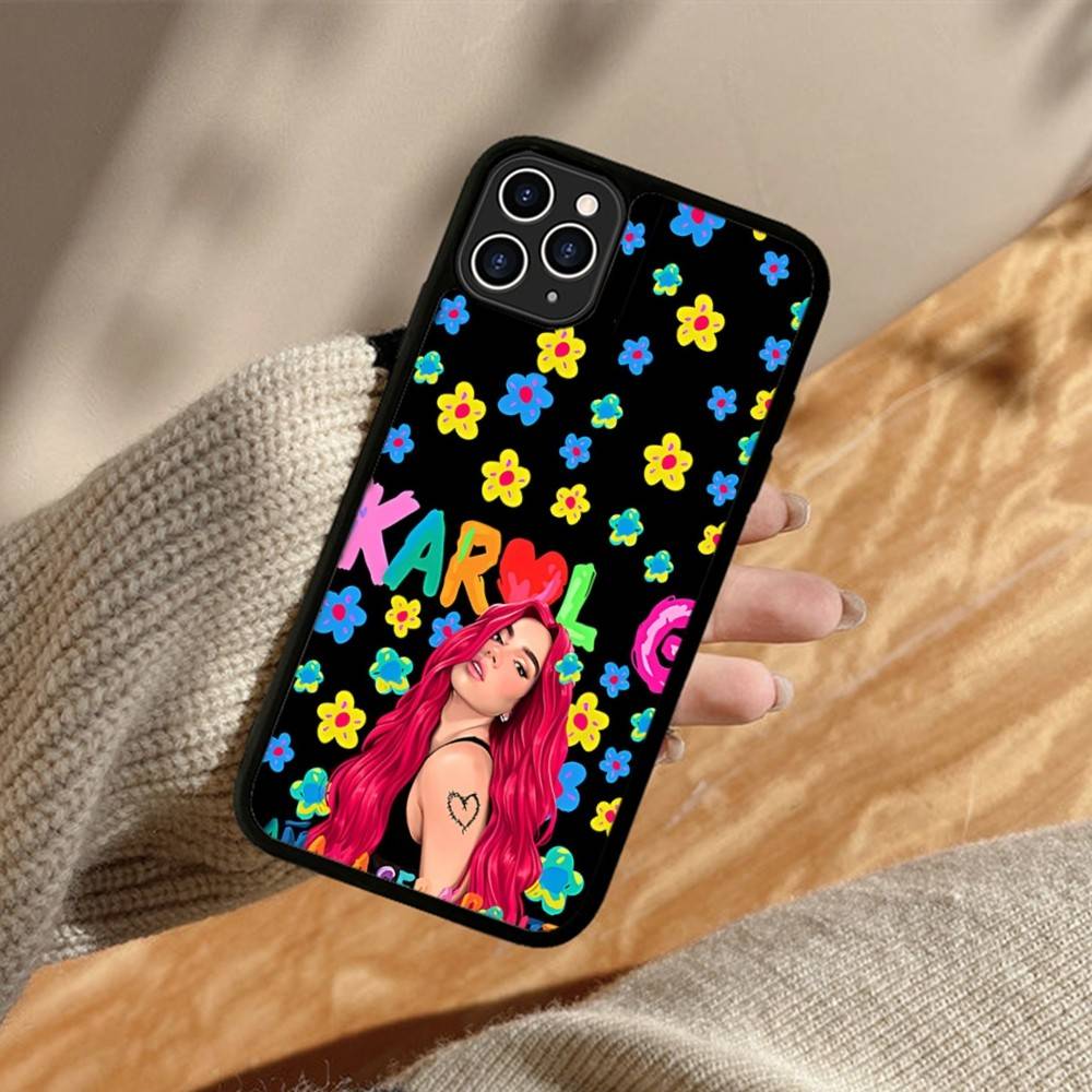 Чехол для телефона Karol G Manana Силиконовый PC+TPU Для Для IPhone 11 12 13 14 15 16 Plus Pro Max Чехол