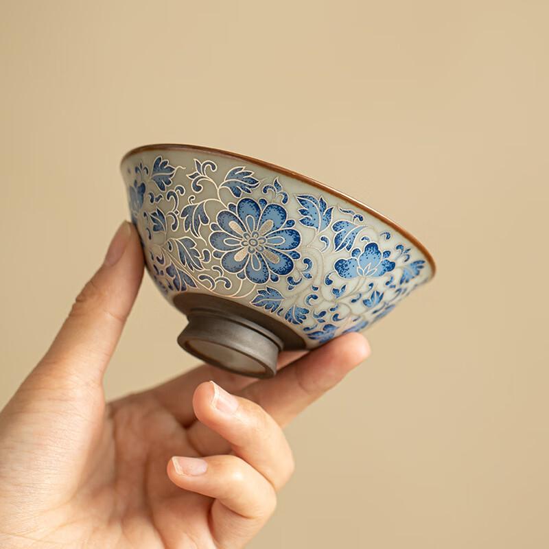 Shangqi Ceramic Intertwined Lotus Douli Master Teacup