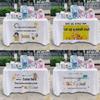 Universal Text Promotional Tablecloth for Events and Markets