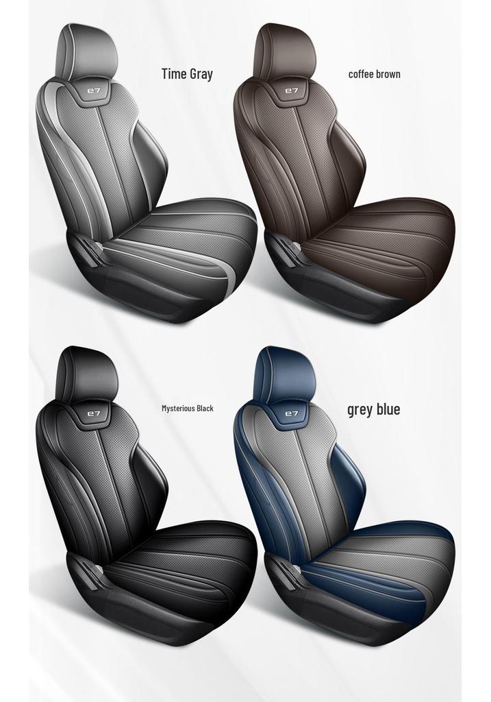 BYD E7 All-Season Full Leather Car Seat Cushion (Universal Fit)