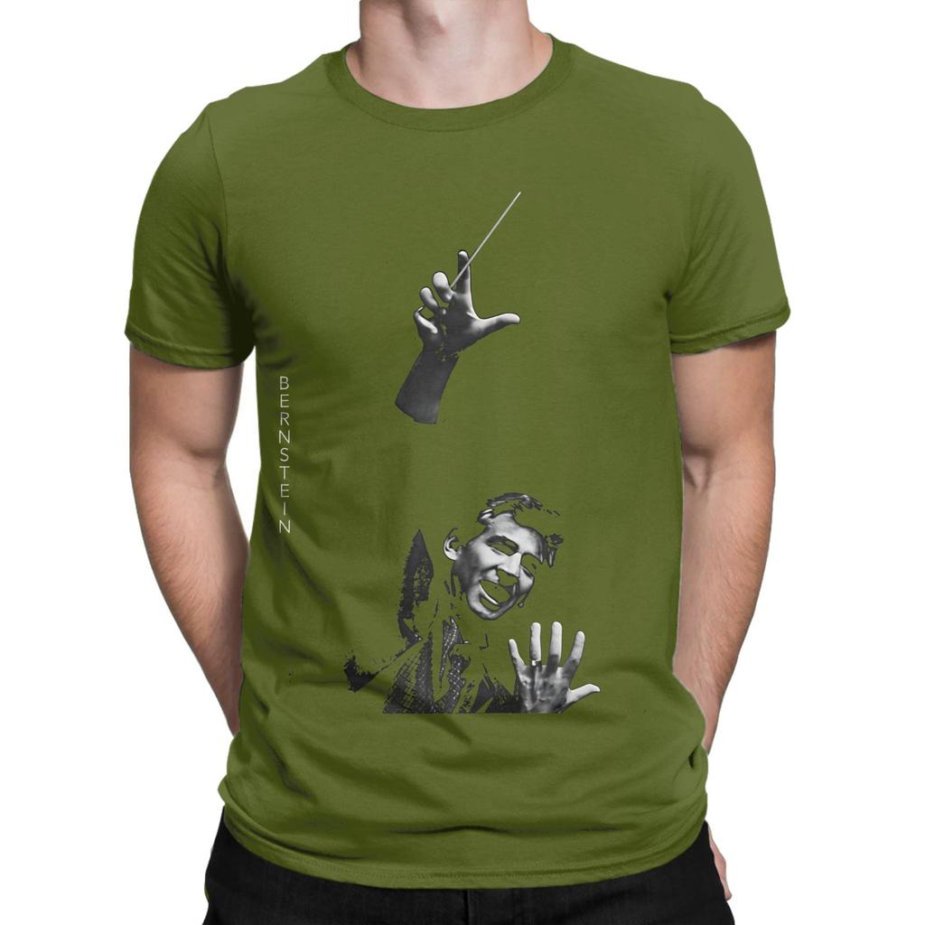 lLeonard bBernstein poster Novelty 100 Cotton TShirt lLeonard bBernstein Tees Tops For Unisex