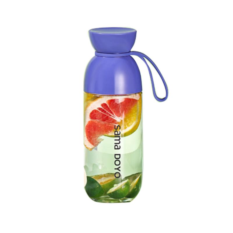 Portable Water Bottle Sports Fruit Tea Bottle Cold Drink 530mL