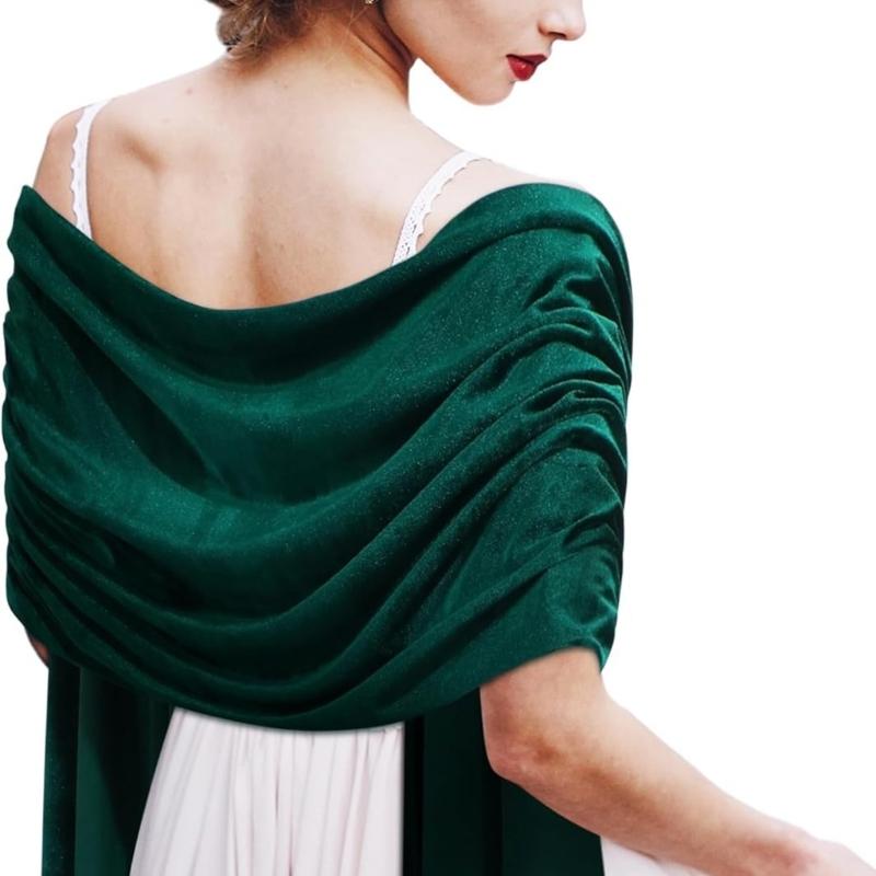 Elegant Retros Shawl Evening Dress Outerwear Shawl Fashion Women Ethnic Shawl for Various Occasion