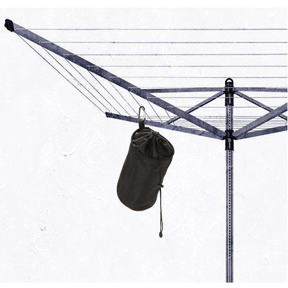 Drying Clothes Outdoors Cylinder Large Peg Bag Drawstring Bag Hanging Clothespin Bag Storage Bags