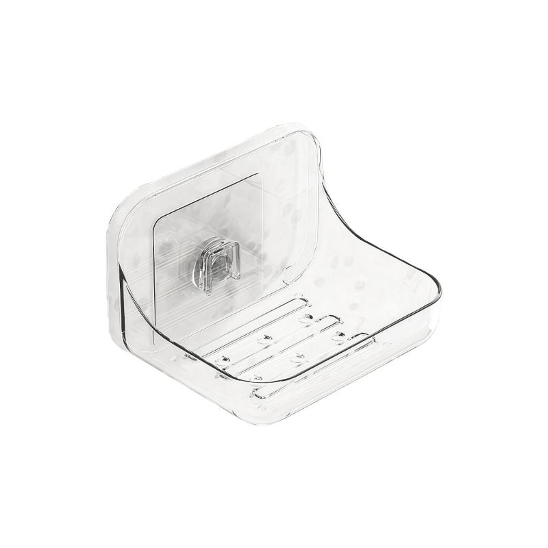 

Modern Soap Holder Quick Installation Soap Container for Wall Mounting Soap Organizing Household Bathroom Decoration