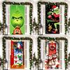 Santa Claus Christmas Hanging Cloth Background Decoration