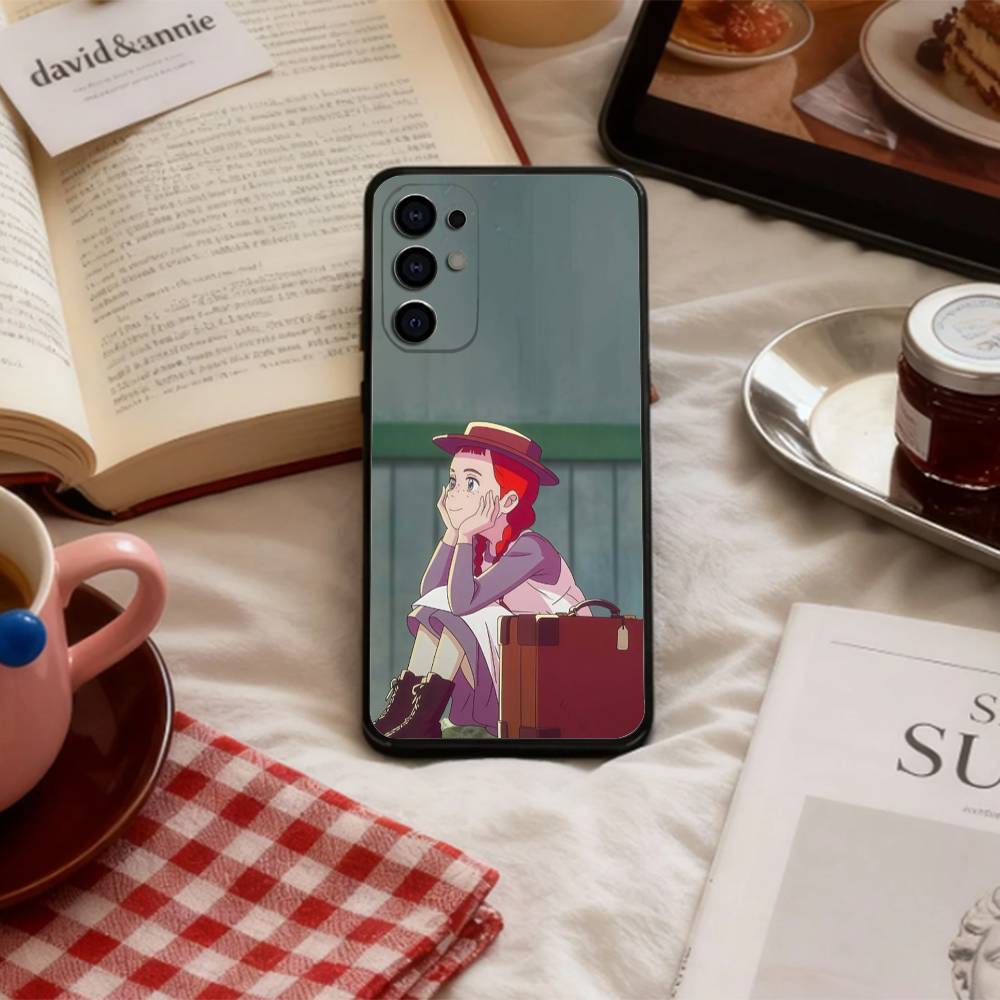 Anne of Green Gables Anne Shirley   Phone Case For Samsung S 25,24,23,22,30,21,10,9,Ultra,Plus,Lite,FE,4,5 G Soft Black Case