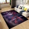 Tappeto da cartone animato anime Jujutsu Kaisen, tappeti per soggiorno, camera da letto, divano, zerbino, decorazione, tappetino antiscivolo per bambini
