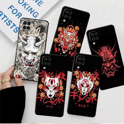 Samurai Oni Mask Cover For Samsung Galaxy A52 A12 A51 A32 A21s A71 A32 5G A12 A22 A53 A31 A13 A72 A02s A41 A03 A04 Phone Cover