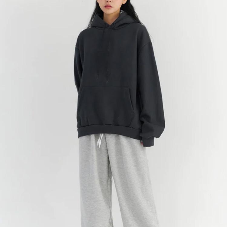 Women's Korean Lazy Style Hooded Sweatshirt - Autumn/Winter 2023 Trendy Loose Fit