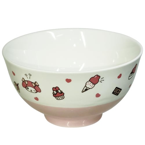 Sanrio My Melody Rice Bowl, Cute Item, Pink, Sanrio Goods, Tableware
