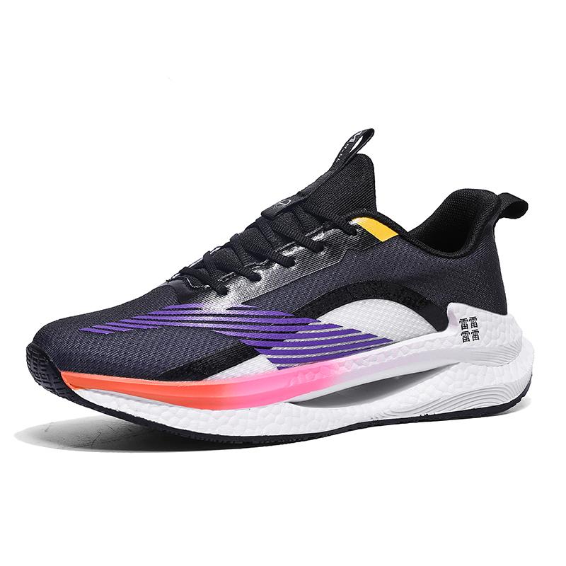 Professional Sports Tennis Shoes for Women, Ultra-light and Shock-absorbing Student Marathon Running Shoes for Men