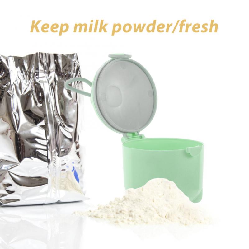 Portable Formula Storage Container Light Green For Freshness