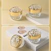 1 Stück Luxus Diamant 50G Glas Gesichtscreme Tiegel mit Deckel Acryl Kosmetiktiegel Behälter für Creme Lotion Tiegel Reise Lotion Flasche
