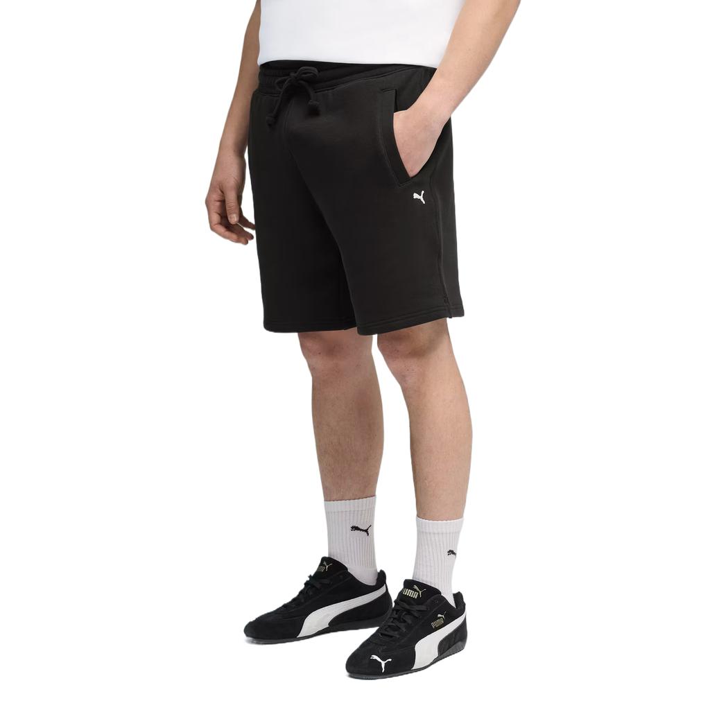 Puma Solid Color Loose Fit Lace-Up Casual Shorts Men Shorts 634776-01