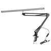 LED Beauty Lamp with Clamp Clip On Desk Lighting Swing Arm   Brightness Salon Lamp for Makeup Tattoo Eyebrow Reading