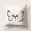 Colorful Butterfly Insect Printed Pattern Cushion Cover for Home Bedroom Living Room Car Sofa Decorative Pillowcase