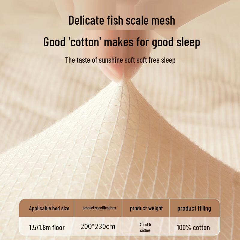 100% Xinjiang Cotton Quilt & Mattress Pad