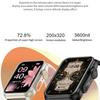 2025 Yeni Bluetooth Çağrı Akıllı Saat AI Sesli Asistan Fitness Takipçisi 1.57 İnç HD Ekran Akıllı Saat Erkek Kadın Android IOS İçin