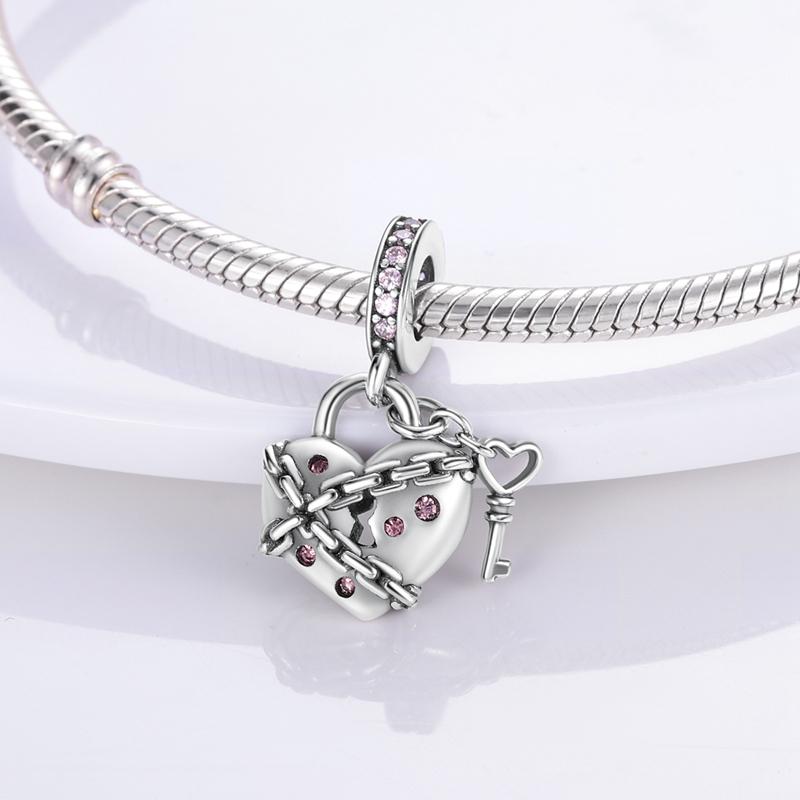 Original Charms Neuer Anhänger Perle Passt Armband Armreif Halskette Für Charms Kupfer Frau Luxus DIY Schmuckherstellung
