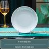ZISIZ Jingdezhen Celadon Linglong Ceramic Plate