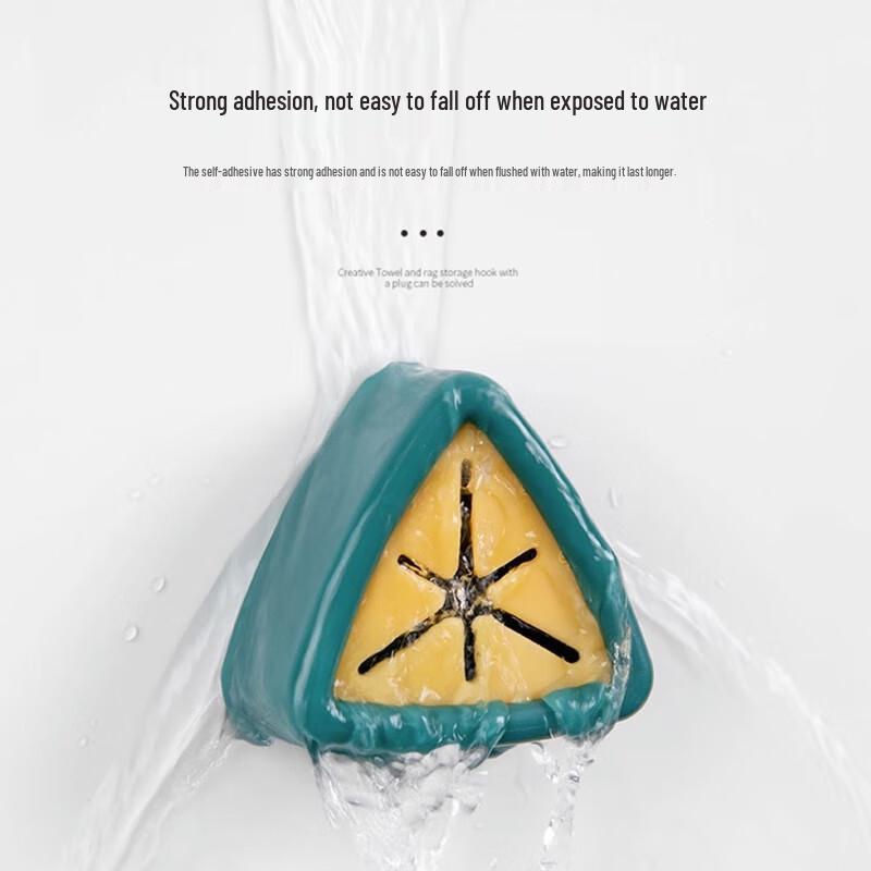 Creative No-Drill Wooden Towel Plug Holder