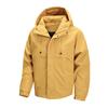 Giacca Casual Nuova per Primavera e Autunno Giacca con Cappuccio Giacca da Uomo Uomo
