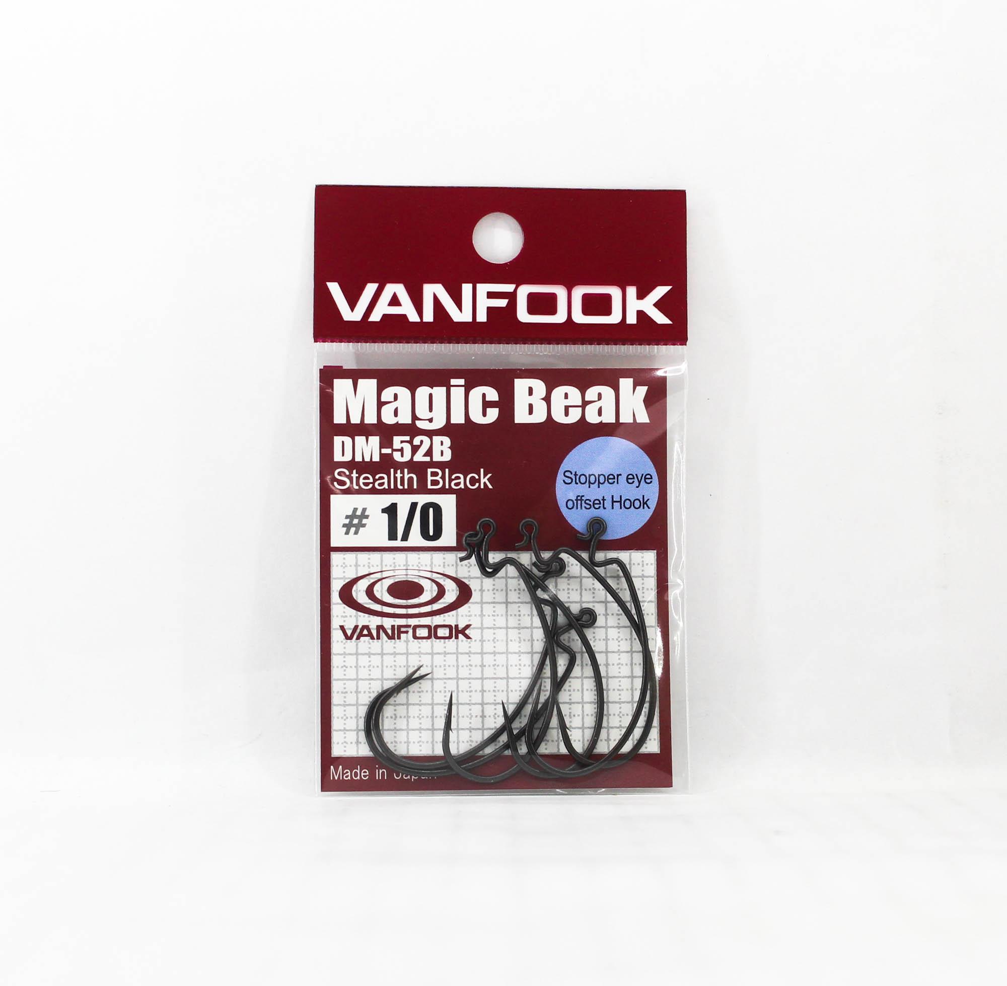 

Vanfook DM-52B Magic Beak Heavy Worm Hook Size 1/0 (5279)