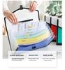 26-lagige Handheld-Akkordeon-Tasche für Highschool-Schüler - Großes Fassungsvermögen, mehrschichtige, klassifizierte Aktenmappe