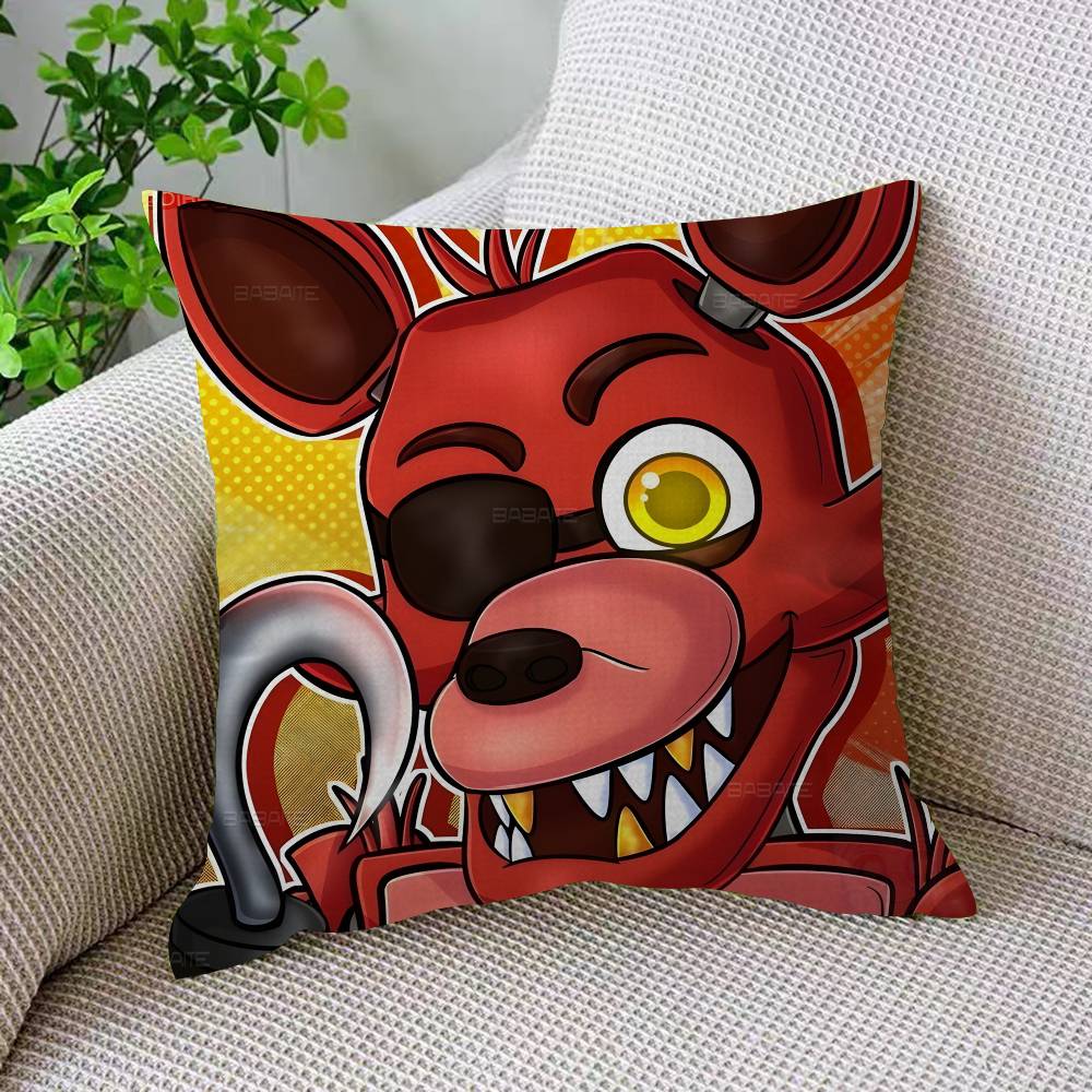 Fnaf Five-nights-At-Freddys Personalized Pillow Dust Cover Bedroom Kids Party Decoration Pillowcase Birthday Children Gift