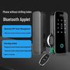 ZUCON F491 WiFi Smart Fingerprint Glass Door Lock CN Plug (adapter Included)
