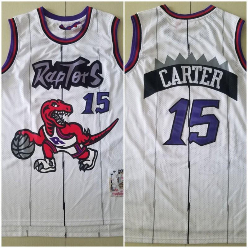 Retro NBA Basketball Trikot Toronto Raptors Vince Carter Tracy McGrady Cleveland Cavaliers Ärmelloses Sportoberteil Herren Damen