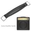 Matybobe Guitar Amplifier PU Internal Steel Speaker Accessory Handle, Leather, Reinforcement, (Black)