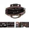 Men's Briefcase Large-capacity Business Handbag Commuter Genuine Leather Computer Bag
