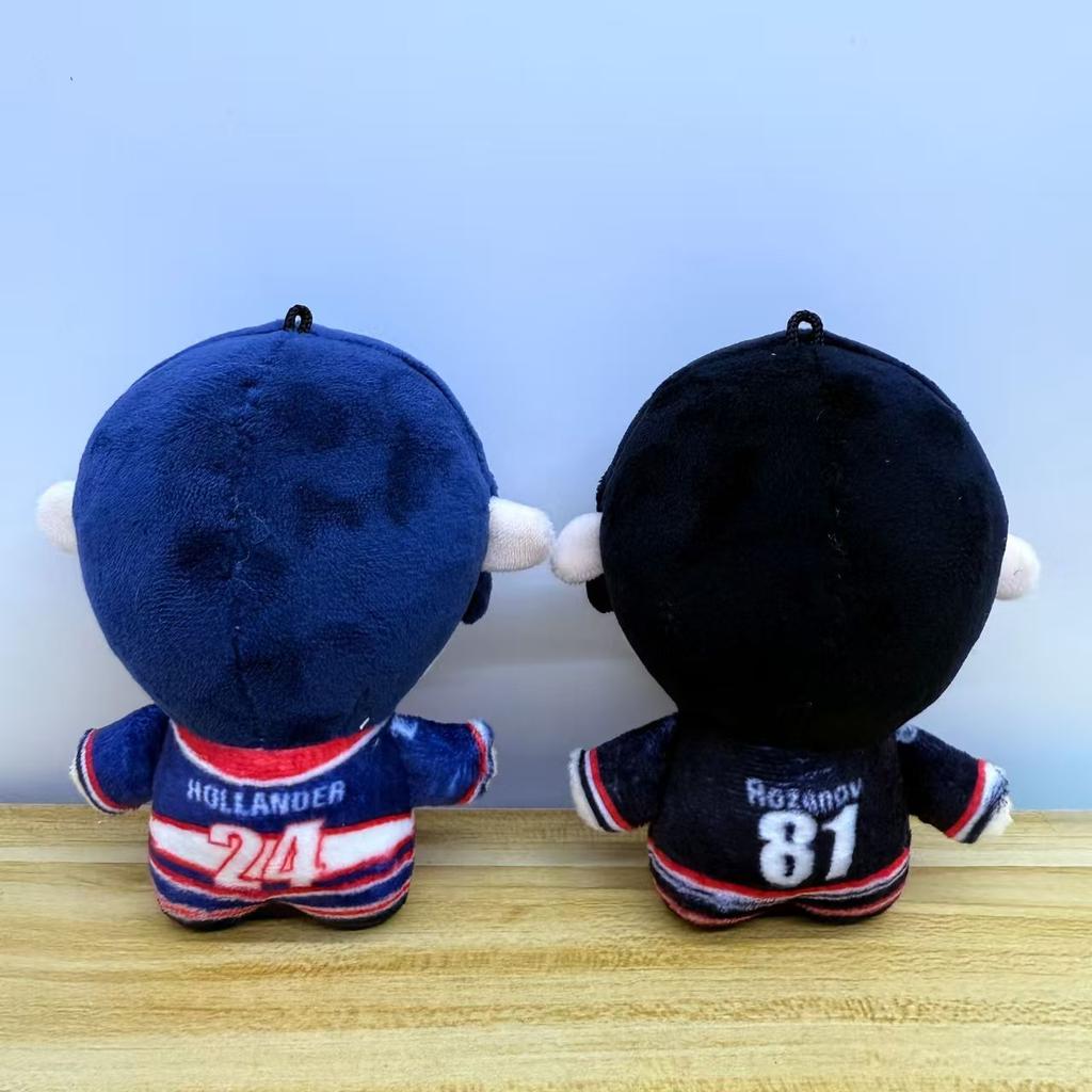 New 10cm Heated Rivalry Plush Pendant Doll Mini Blue Shane Black Ilia Keychain Pendant Doll For Decorative Backpack Gifts