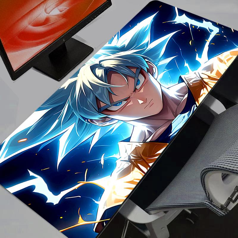 DBZ Dragon Ball Z Mouse Pad Large Rubber PC Computer Rug Gaming Accessories Mousepad Desk Mat Locking Edge Gamer Carpet