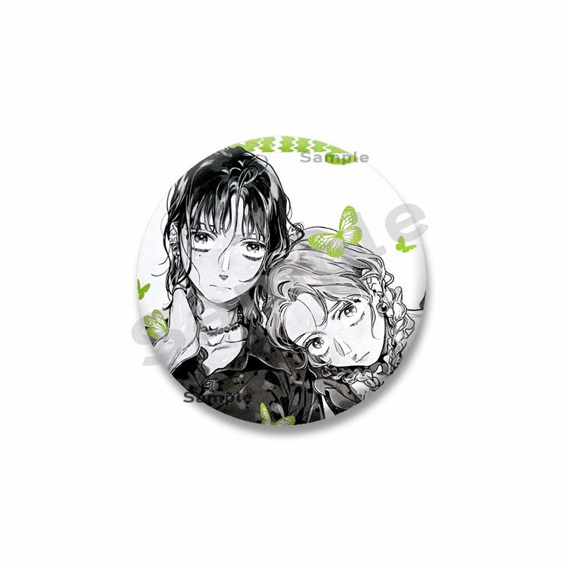 Anime The Guy She Was Interested In Wasn't A Guy At All Button Pin Cartoon Mitsuki Koga Brooch Badge Bag Hat Decor Accessories