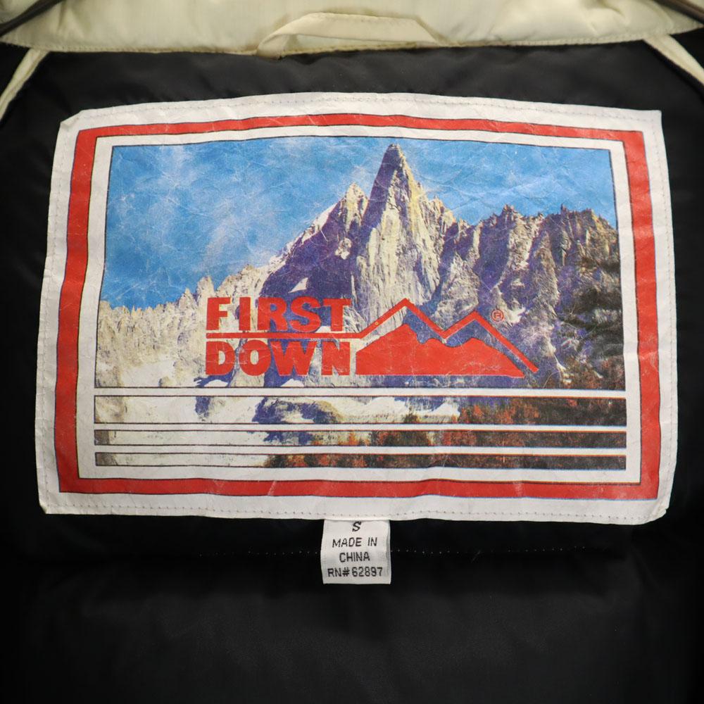 FIRSTDOWN Old Down jacket S white Men's Used