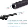 Bicycle handlebar grips, black sponge grips