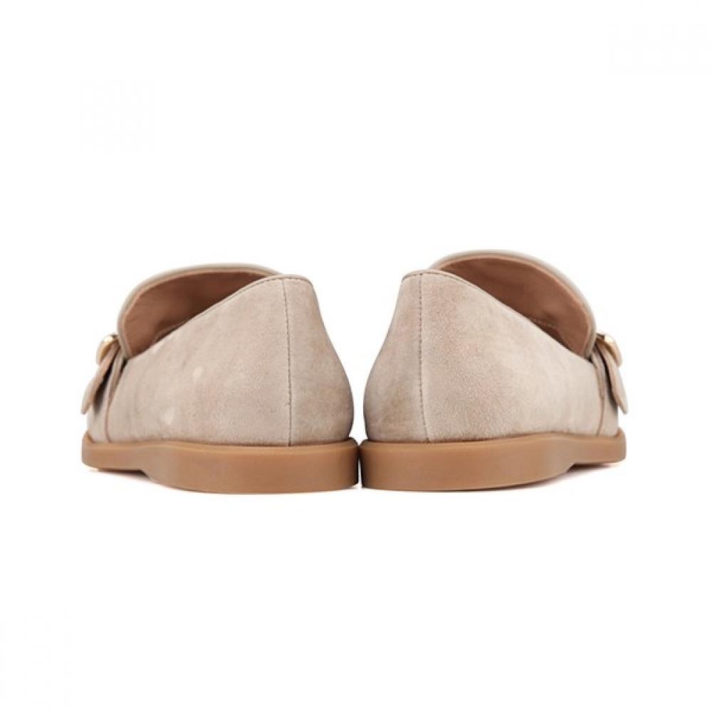 BARBARA Dámske semišové mokasíny s prackou Bbi539be