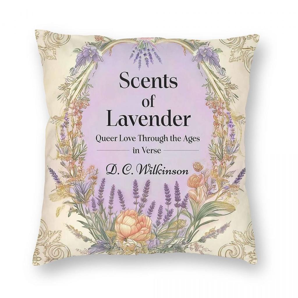 Scents Of Lavender D C Wilkinson Square Pillowcase Polyester Linen Velvet Printed Decorative Throw Pillow Car Cushion Cover