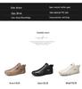 Men's Lightweight Leather Slip-On Sport Shoes, Spring/Autumn, Zipper Design, Fashion Trend