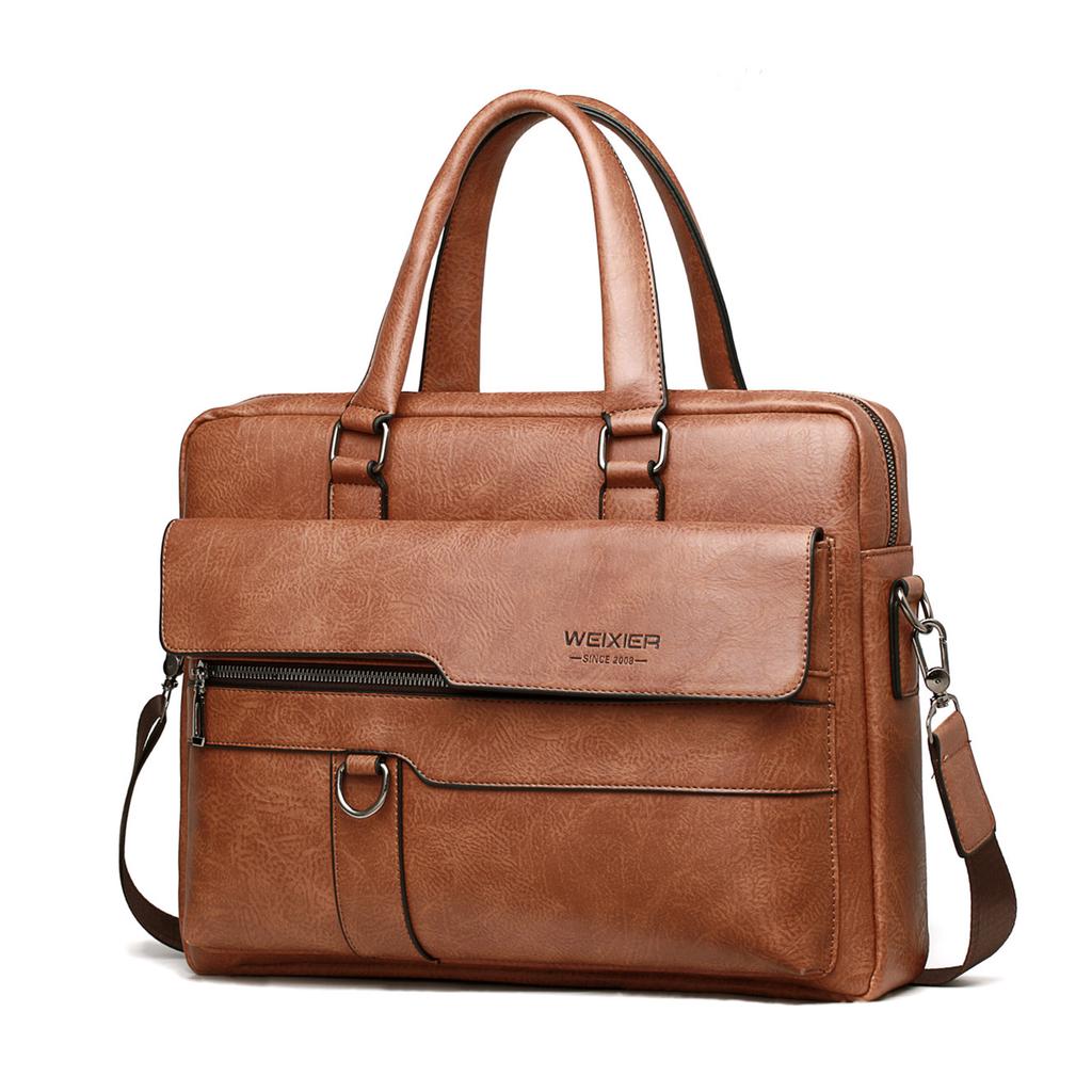 Men's handbag, shoulder bag, vintage men's handbag, office bag, business computer bag, crossbody bag, briefcase